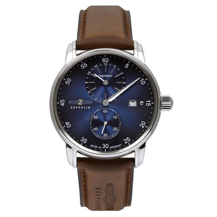 ZEPPELIN Men's New Captains Line Automatic Leather Watch 86223 image 0