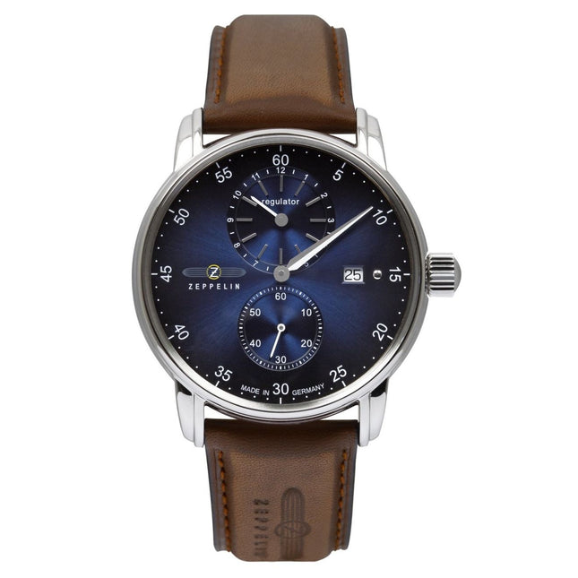 ZEPPELIN Men's New Captains Line Automatic Leather Watch 86223 image 0