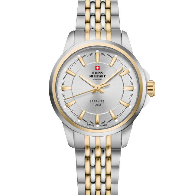 Swiss Military SM34105.04 – Classic Steel Watch for Women image 0