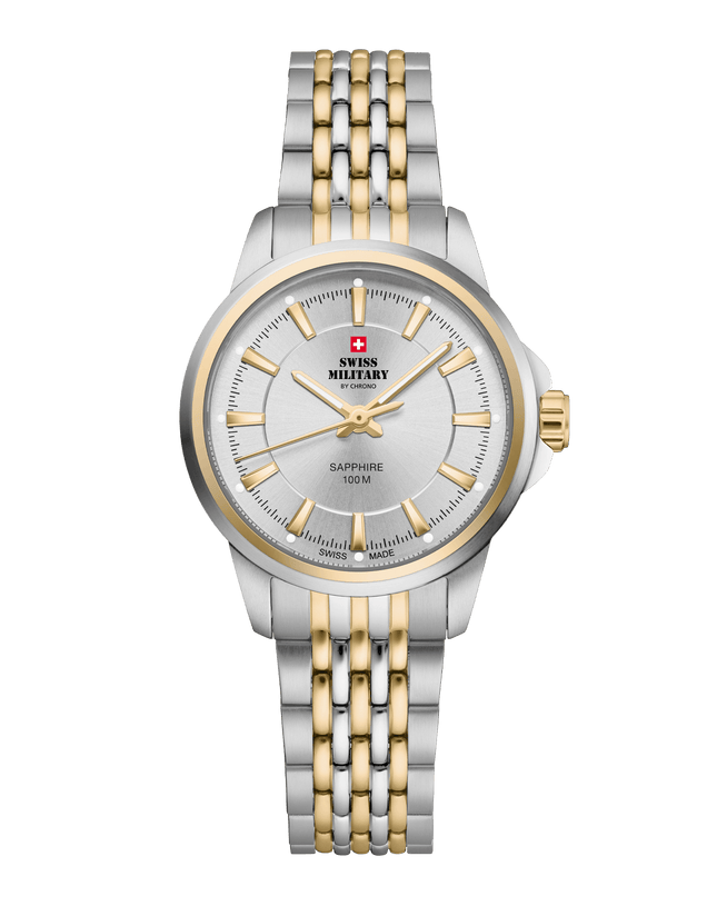 Swiss Military SM34105.04 – Classic Steel Watch for Women image 0