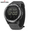 NORTH EDGE Tactical TERRAX Men's Outdoor Sports Watch – Military Grade, Waterproof, Luminous - Black image