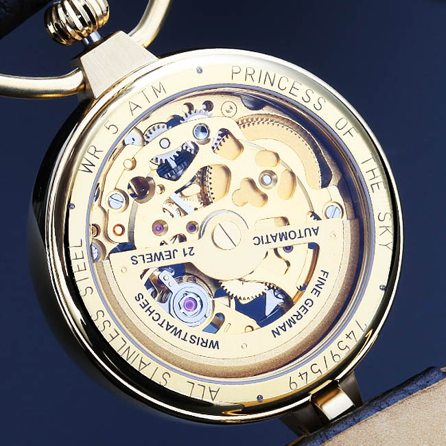 ZEPPELIN Lady 7459-5 Princess of the Sky White/Gold Watch image 0