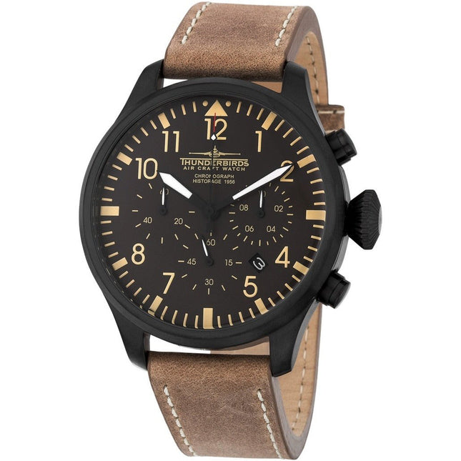 THUNDERBIRDS Historage Chronograph Desert Tan Watch image 0