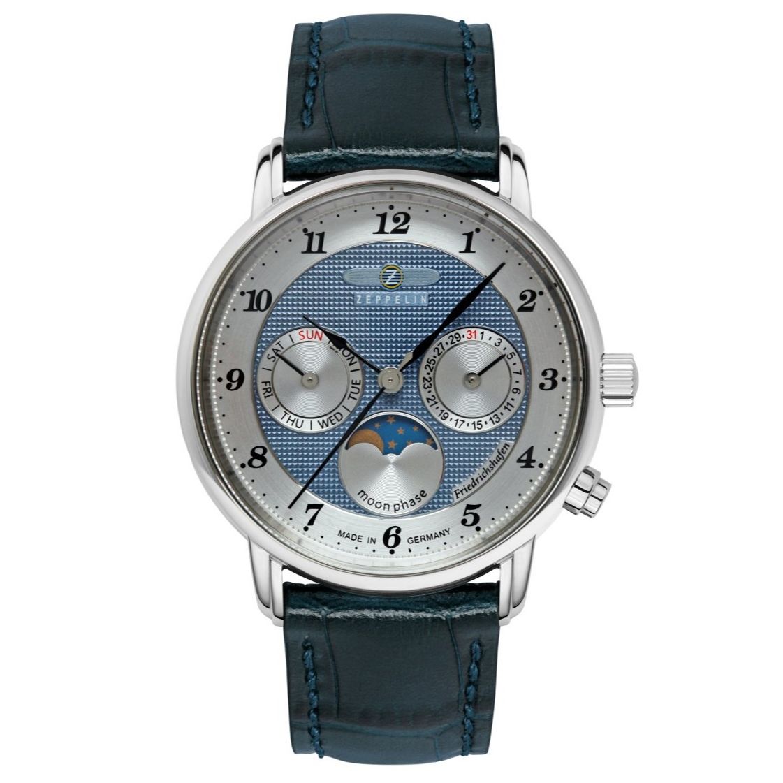 ZEPPELIN Women's Friedrichshafen Moonphase Chronograph 85373 Watch