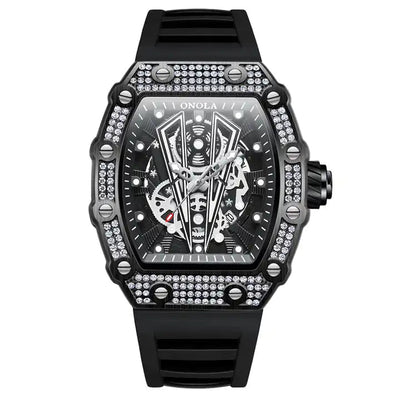 ONOLA Sir V Iced Quartz Watch image 0