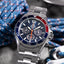 ORIENT Men's Solar Sports Diver Chronograph Watch RA-TX0201L10B image 2