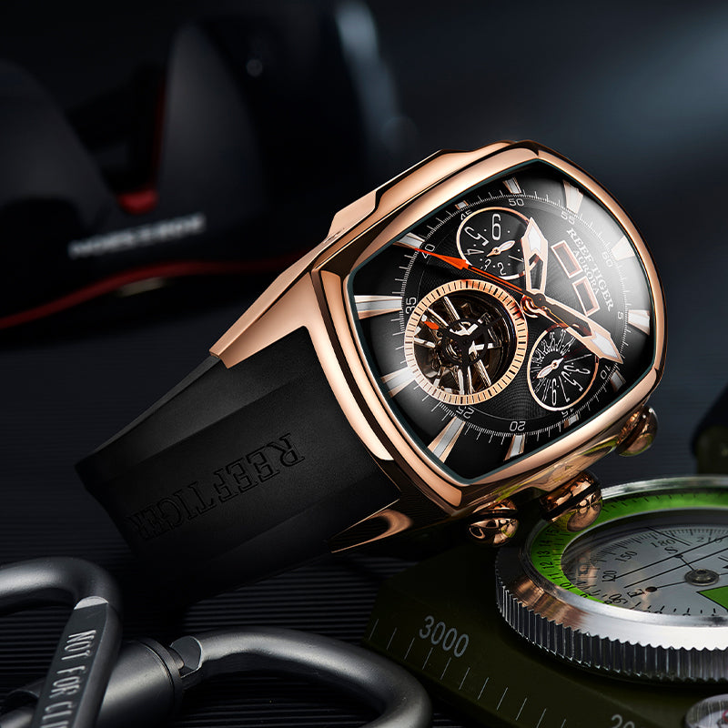 Reef Tiger Men's Aurora Tank II Sports Automatic Watch image 3