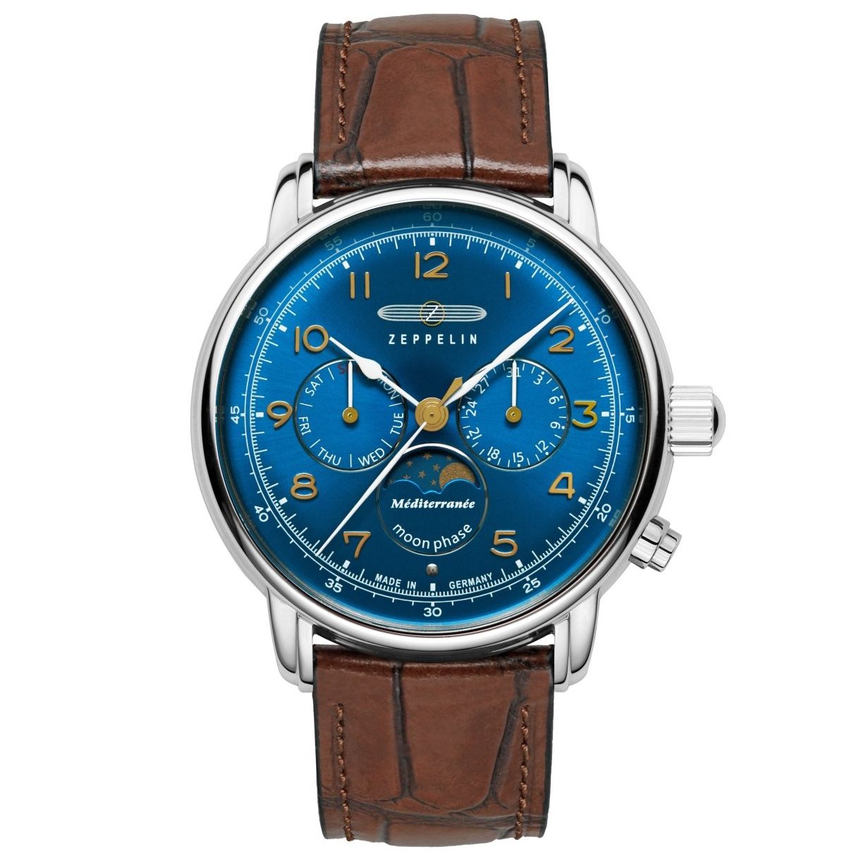 ZEPPELIN Men's Mediterranee 1921 Moonphase Chronograph 96363 Watch image 0