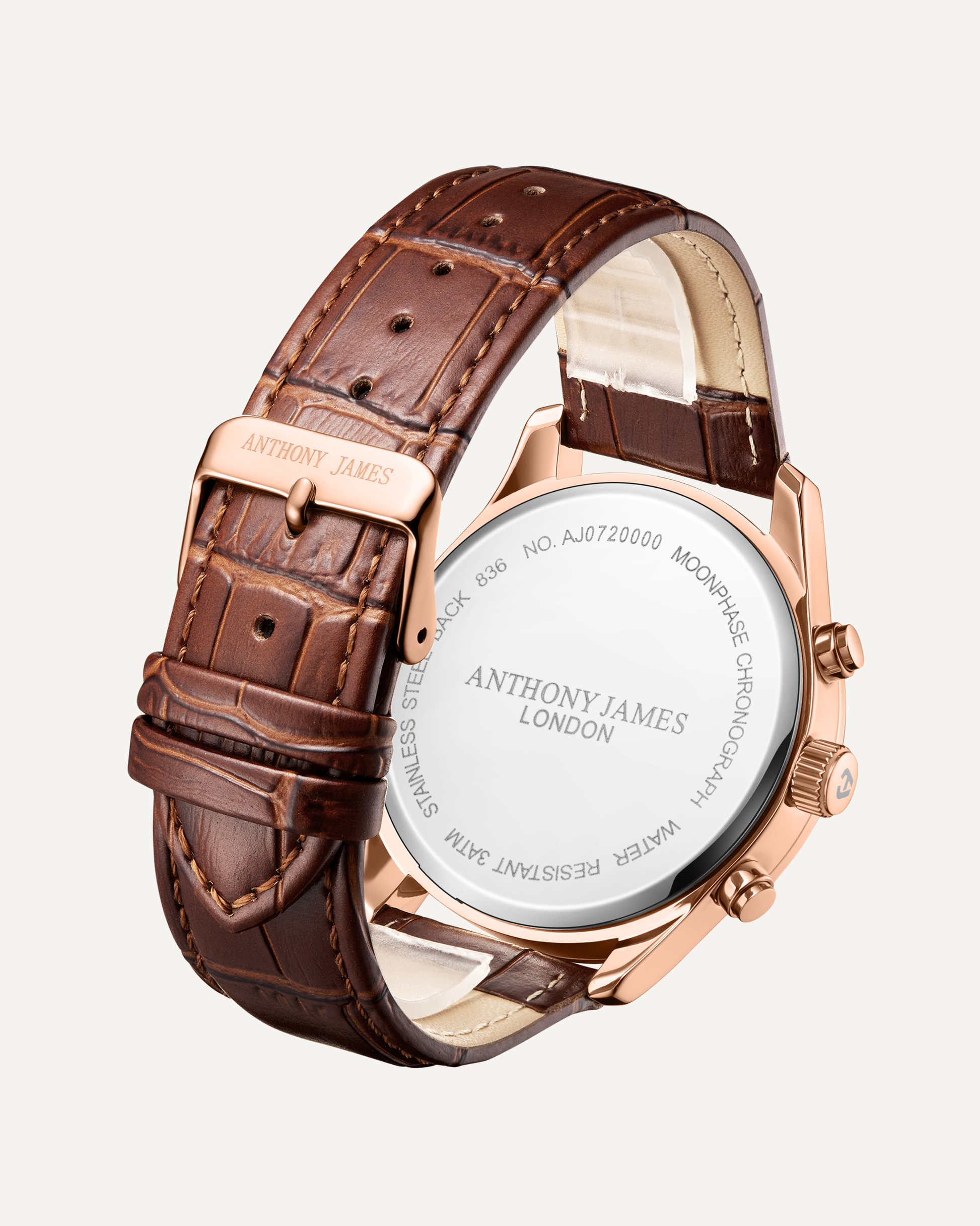 Moonphase Chronograph Rose White image 2