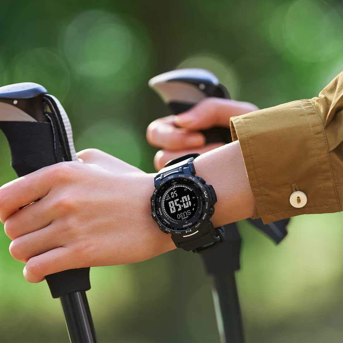 CASIO Men's Pro Trek Tough Solar Triple Sensor Watch PRW-35Y-1BER image 5