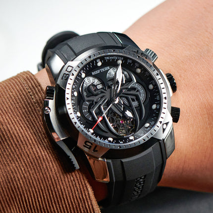 Reef Tiger Men's Aurora Spider Automatic Chronograph Watch image 5