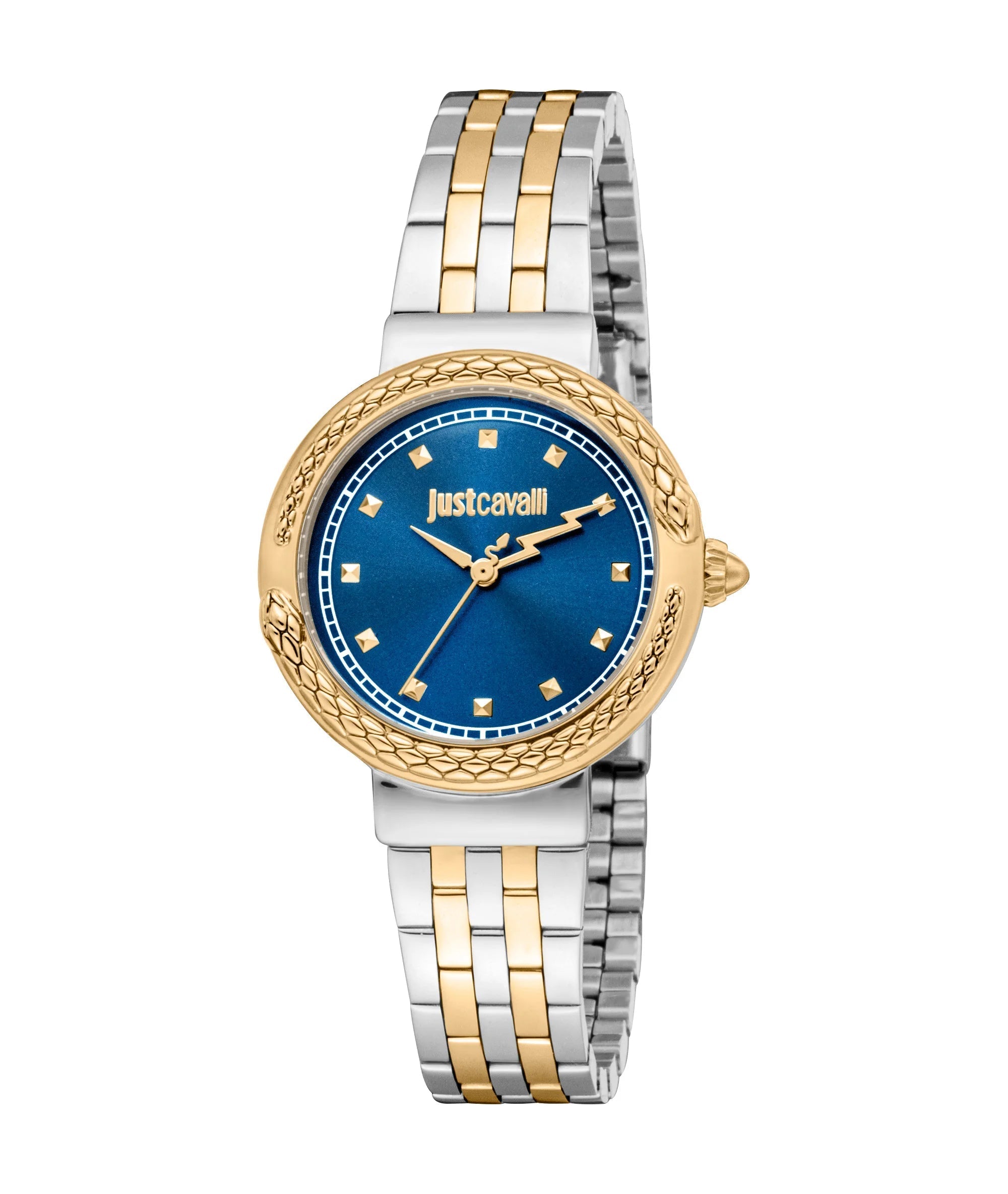 Just Cavalli SET Brave Snake Two Tones YG Blue image 0