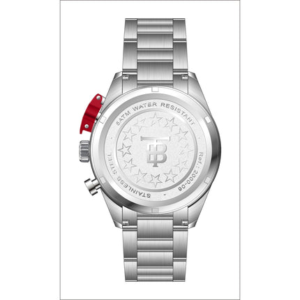 THUNDERBIRDS Aircraft F-16 Chronograph Watch Silver/Gray image 2