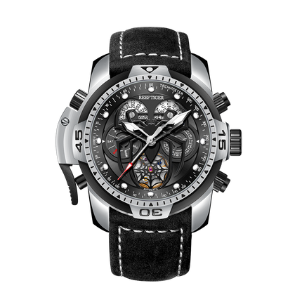 Reef Tiger Men's Aurora Spider Automatic Chronograph Watch image 9