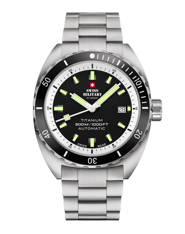 Swiss Military SMA34100.02 – Titanium 300 Lightweight Outdoor Watch image 0