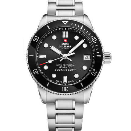 Swiss Military SM34089.01 – Dive Watch for Women 200M image 0
