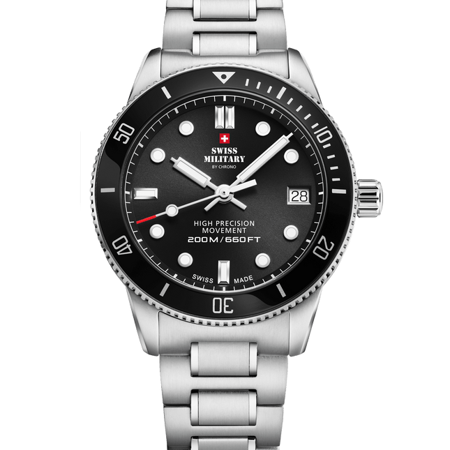 Swiss Military SM34089.01 – Dive Watch for Women 200M image 0