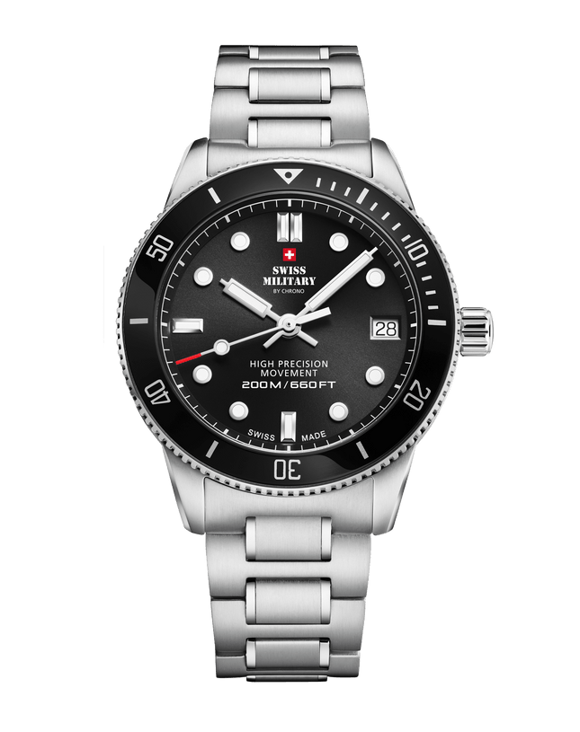 Swiss Military SM34089.01 – Dive Watch for Women 200M image 0