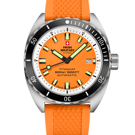 Swiss Military SMA34100.10 – Titanium 300 Lightweight Outdoor Watch image 0