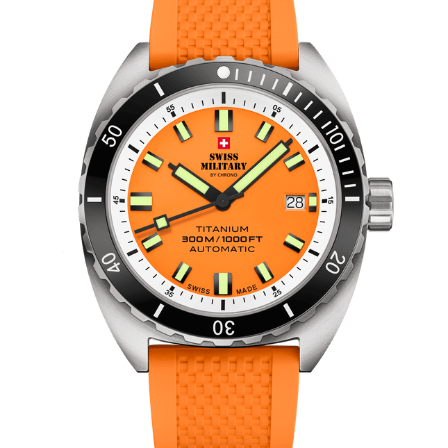 Swiss Military SMA34100.10 – Titanium 300 Lightweight Outdoor Watch image 0