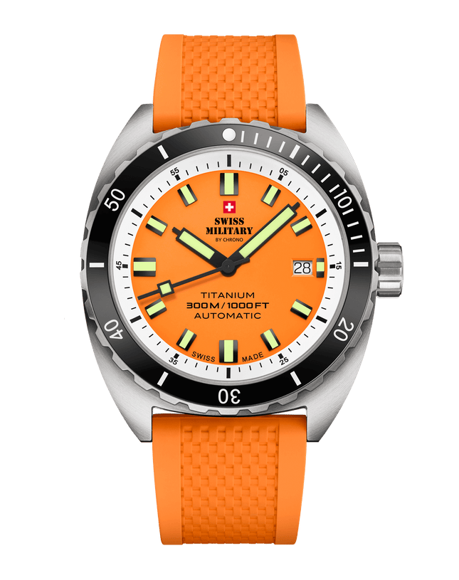 Swiss Military SMA34100.10 – Titanium 300 Lightweight Outdoor Watch image 0