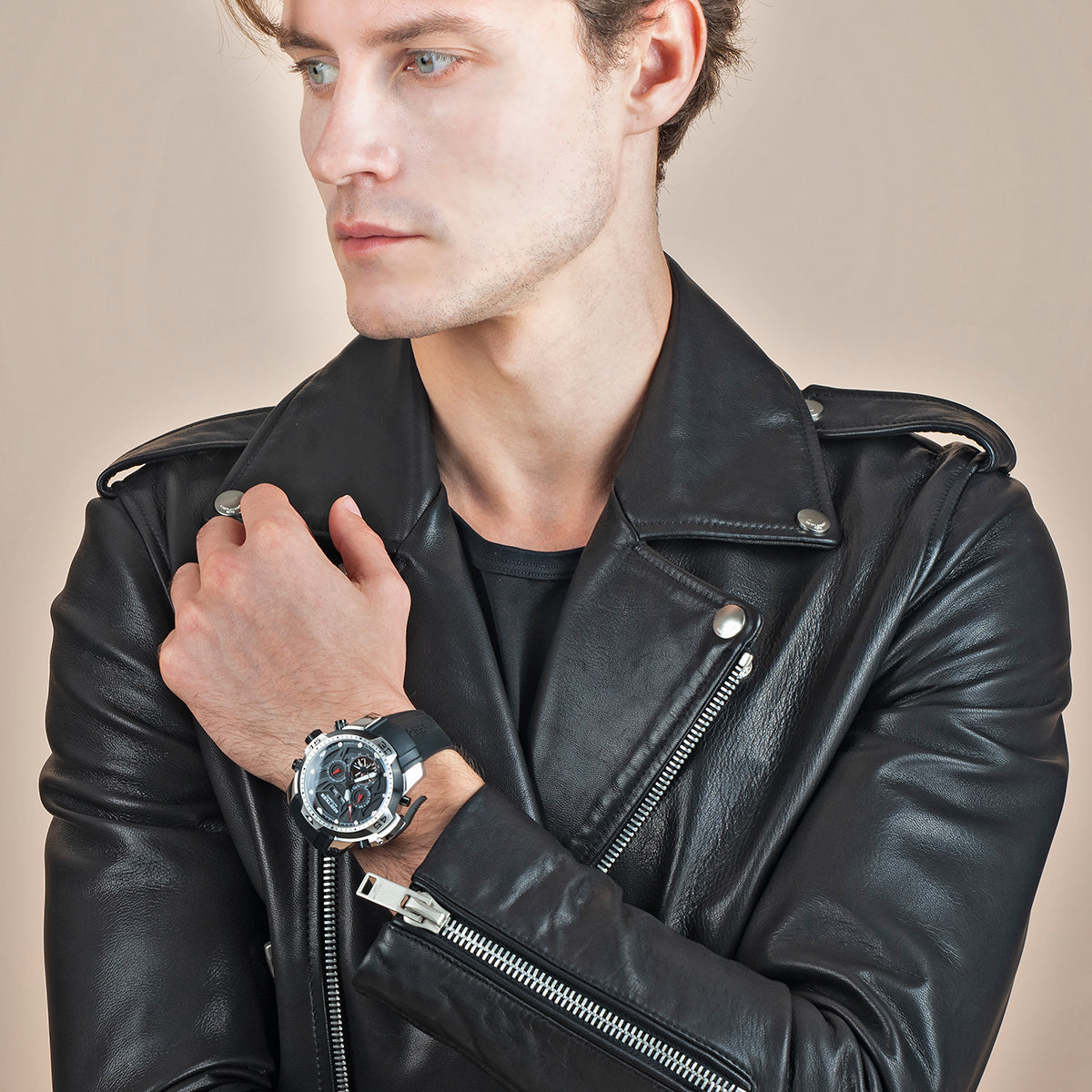 Reef Tiger Men's Aurora Transformers Skeleton Automatic Mechanical Watch image 2