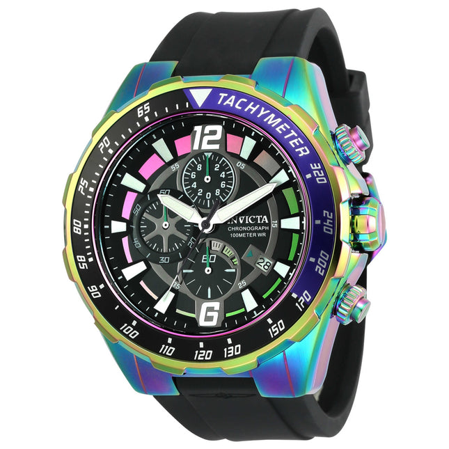 Invicta Men's Aviator 49mm Chronograph Watch Iridescent image 0