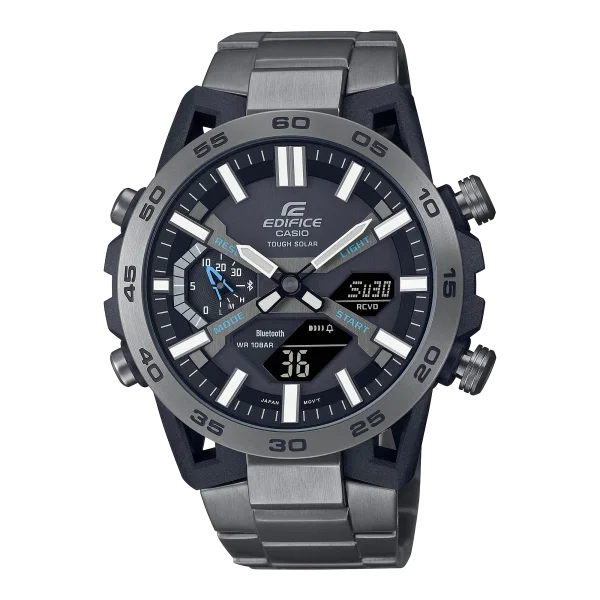 CASIO Men's Edifice Bluetooth Solar Watch ECB-2000D