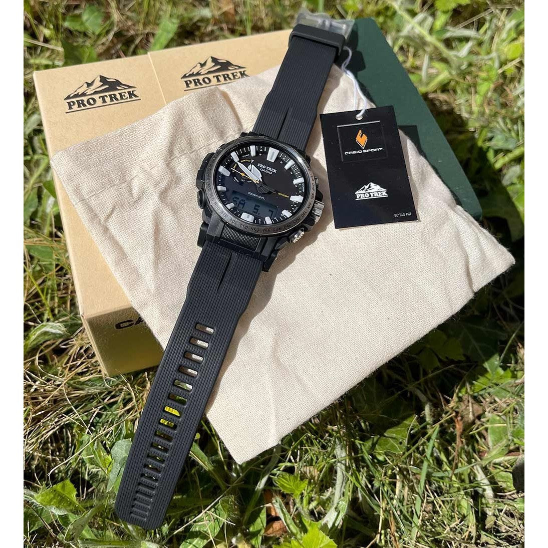 CASIO Men's PROTREK Eco-Friendly Solar Powered Watch PRW-61-1AER