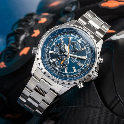 **R1.00 Auction Pilot Watch**CASIO** Men's Edifice Steel Chronograph Watch EF-527D-2AVUEF