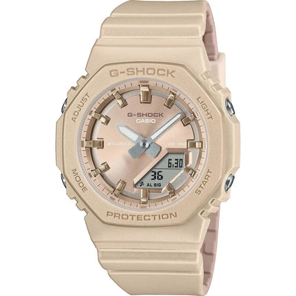CASIO Women's G-Shock Watch GMA-P2100 Beige