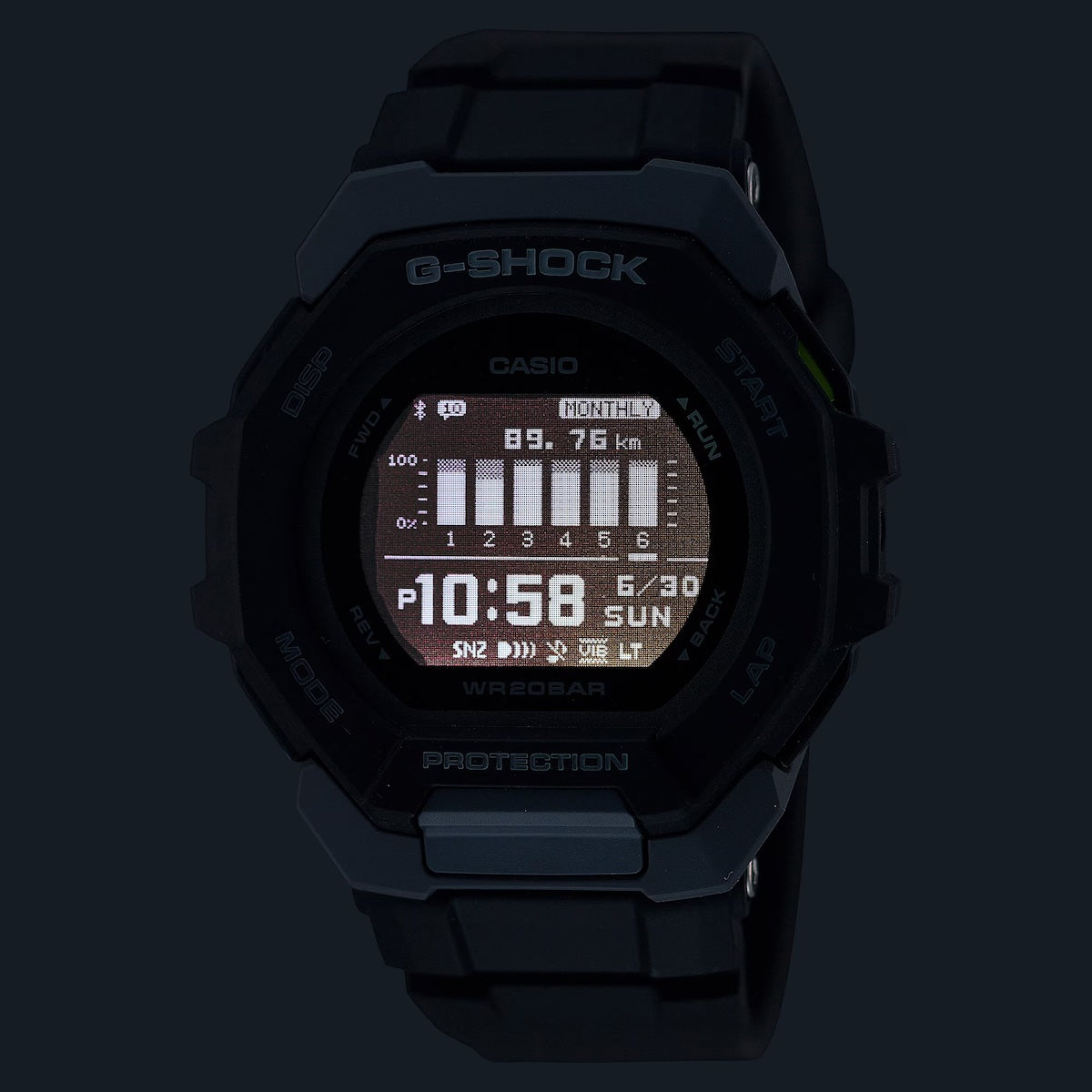 CASIO Men's G-SHOCK G-Squad Bluetooth Watch GBD-300-1ER