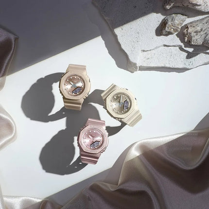 CASIO Women's G-Shock Watch GMA-P2100 Beige
