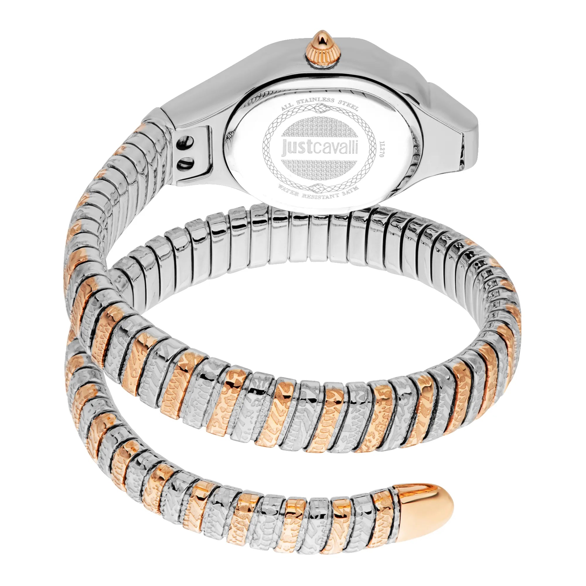 Just Cavalli Signature Snake Amalfi Two Tones RG Salmon image 1