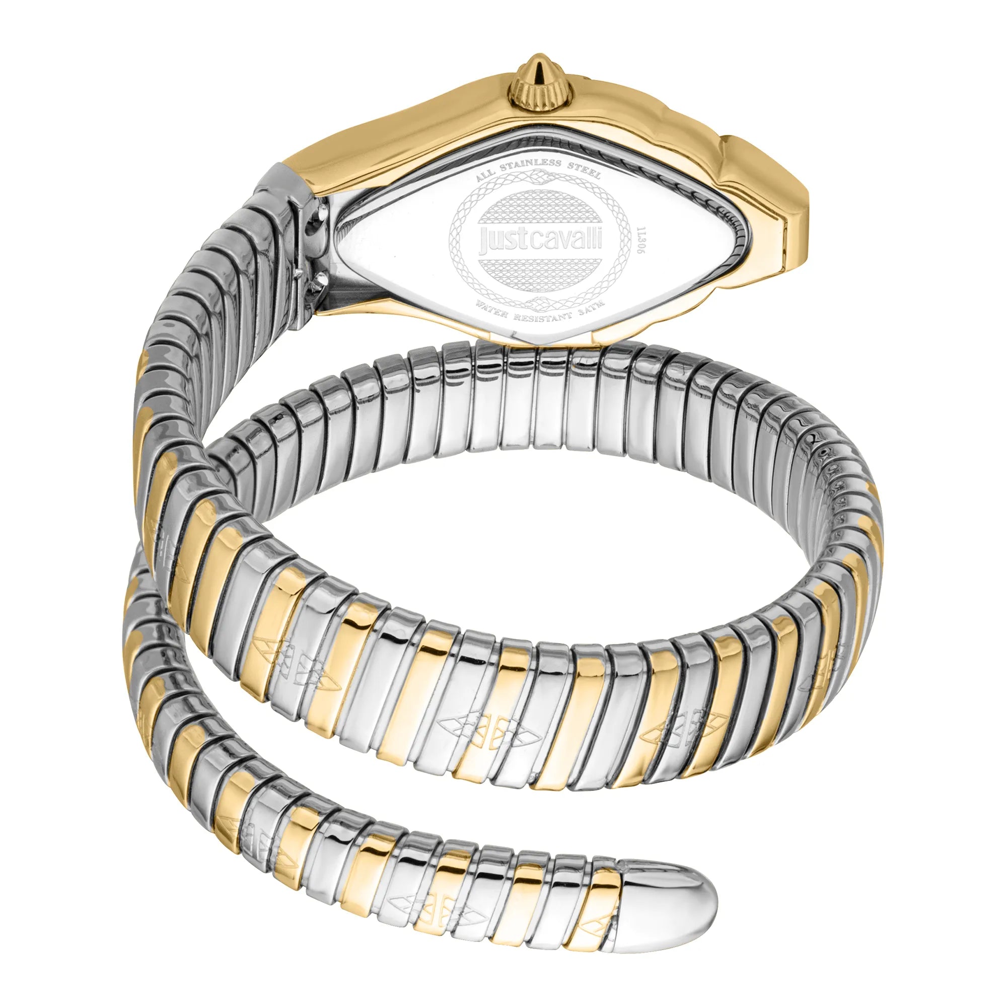 Just Cavalli Signature Snake Ferocious Two Tones YG MOP image 1