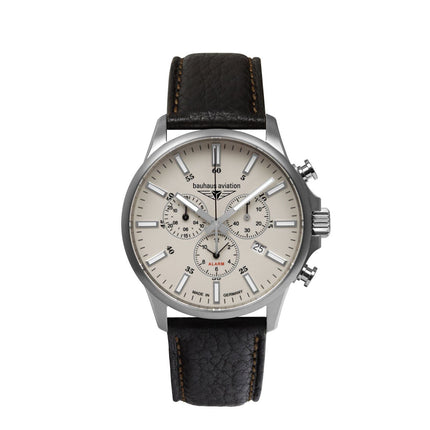 BAUHAUS AVIATION Men’s Titanium Quartz Chronograph Watch 28805 image 0