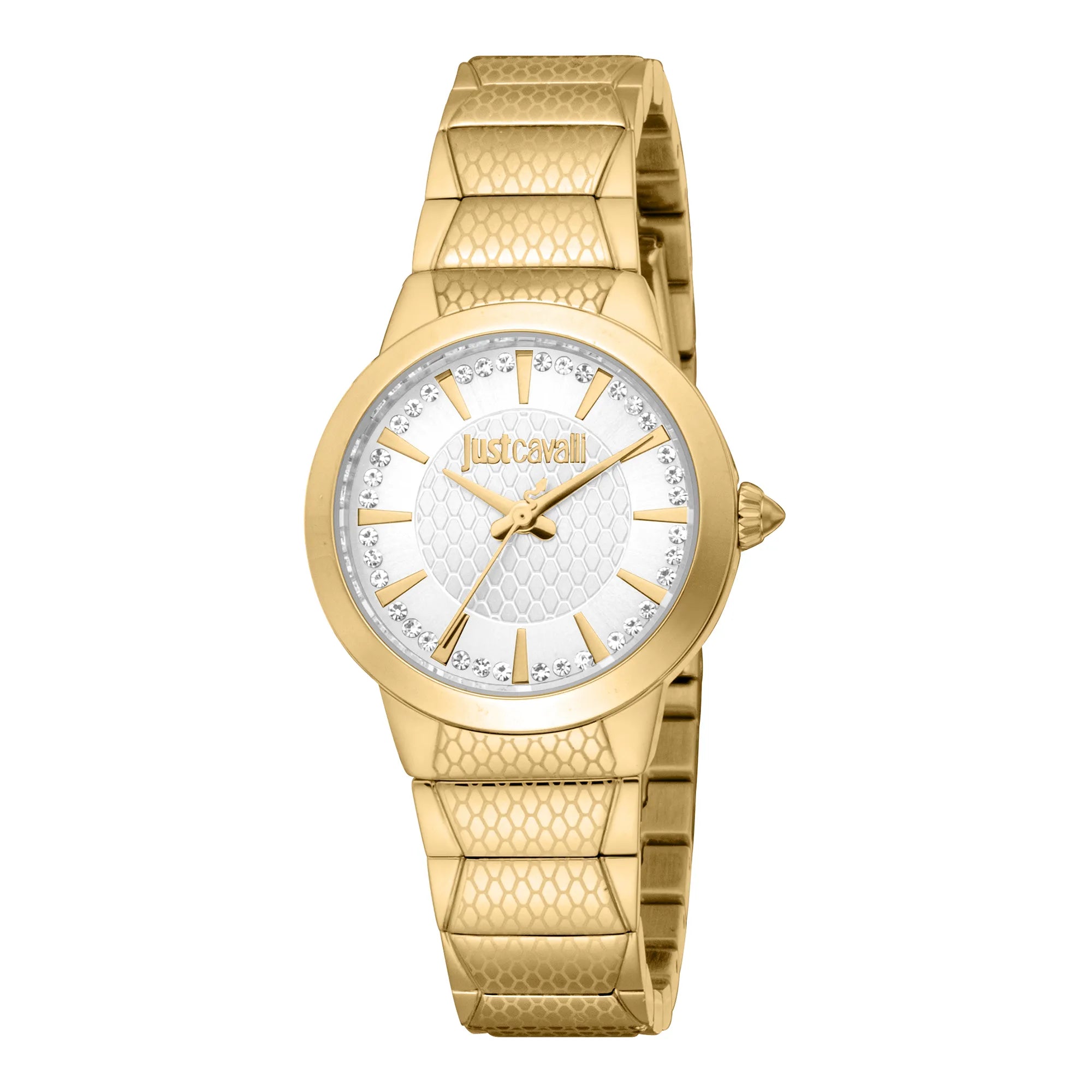 Just Cavalli Animalier Passione Yellow Gold Silver Grey image 0