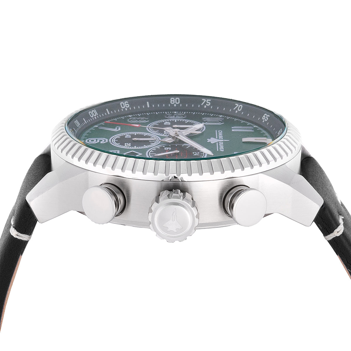 INVICTA X CHASE DURER Men's Flight Commander One Chronograph Watch Green/Ivory