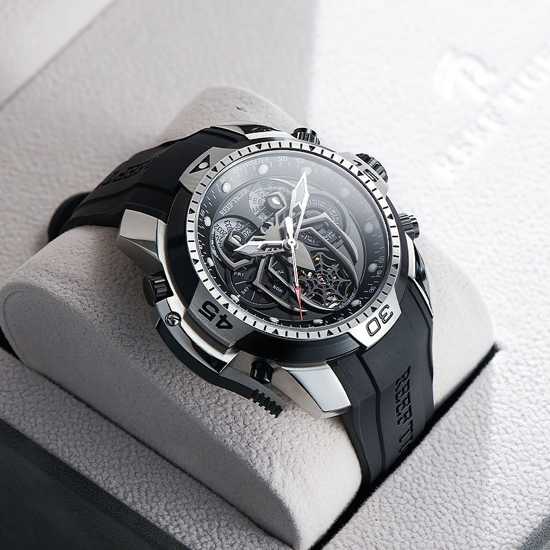 Reef Tiger Men's Aurora Spider Automatic Chronograph Watch image 1