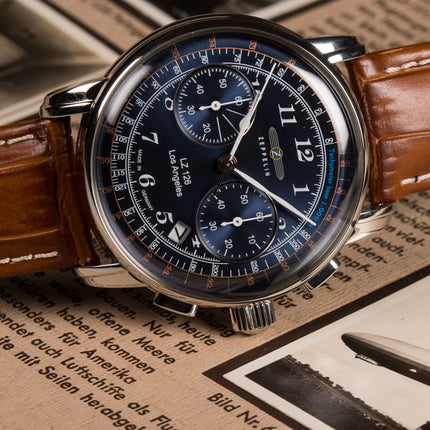ZEPPELIN 7614-3 LZ126 Los Angeles Watch image 3