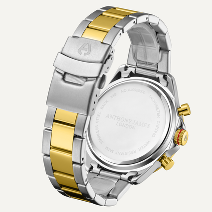 Tachymeter Chrono Two Tone Blue image 2