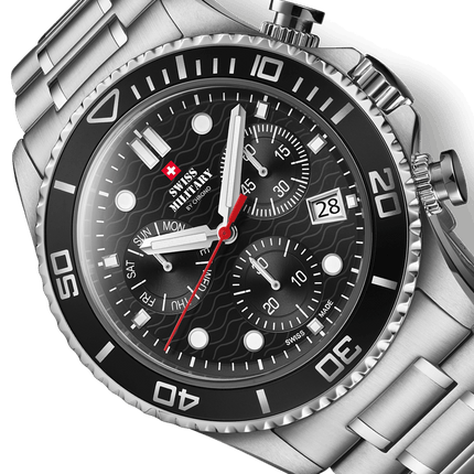 Swiss Military SM34101.01 – Military XL Chronograph Watch image 2
