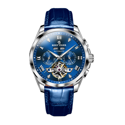 Reef Tiger Men's Classic Motion Day Date Automatic Watch RGA8235 image 7
