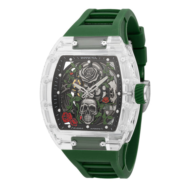 INVICTA Men's Artist Automatic Rose Skull 42mm Watch image 0