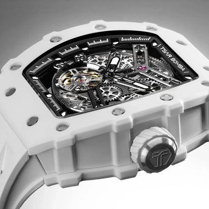 TSAR BOMBA Elemental-Ceramic Automatic Watch TB8208C