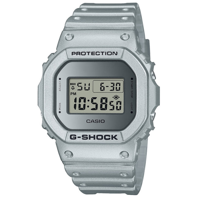 CASIO Men's G-SHOCK Digital Series Watch DW-5600FF-8ER Metallic Silver