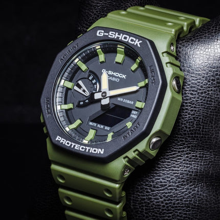 **CASIO Men's G-Shock Watch Limited Army Green Edition