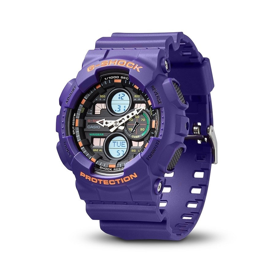 CASIO Men's G-Shock Watch GA-100 Series Purple Limited