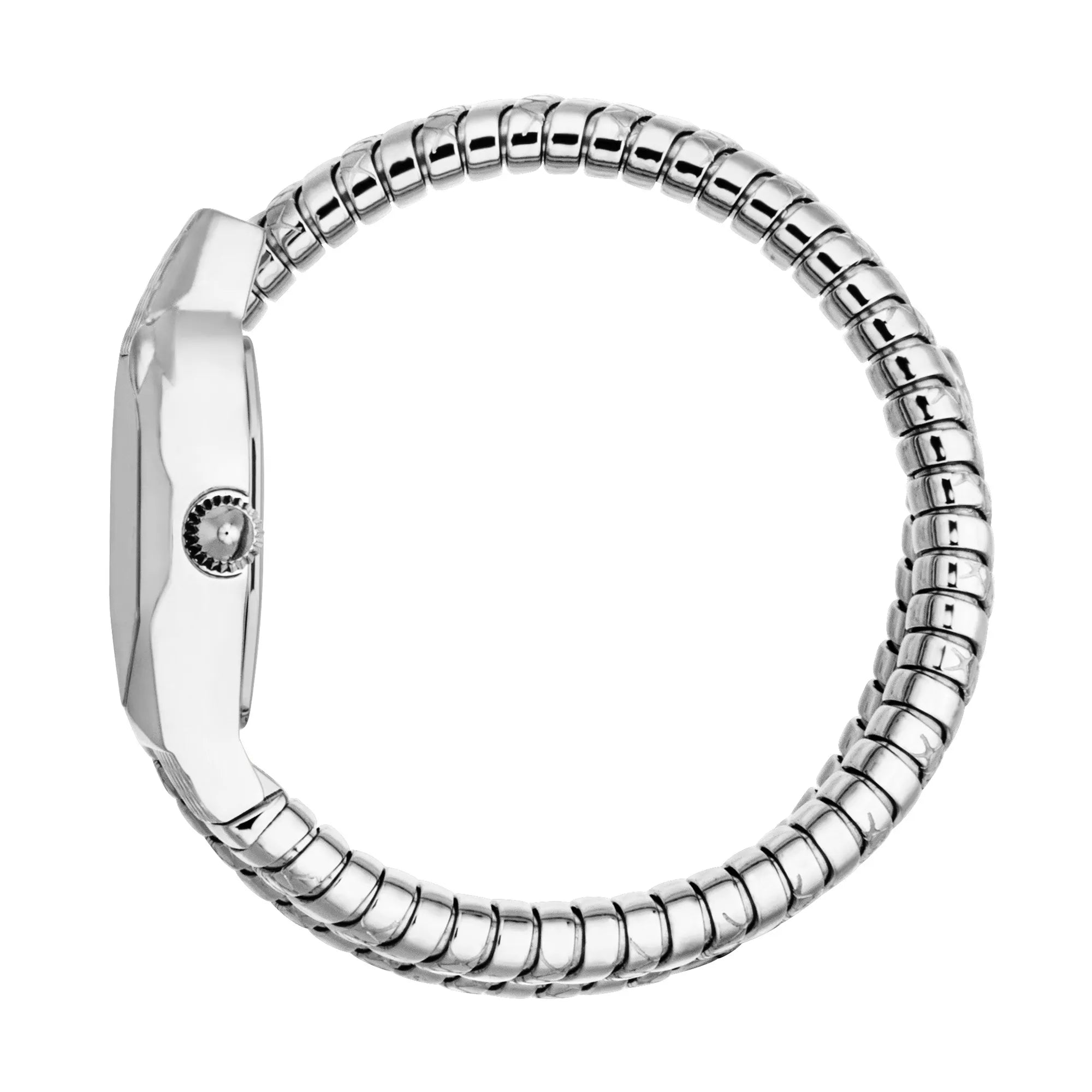 Just Cavalli Signature Snake Aria Silver Black image 2