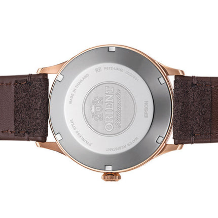 ORIENT Men's Automatic Bambino Leather Watch RA-AC0P04Y image 6